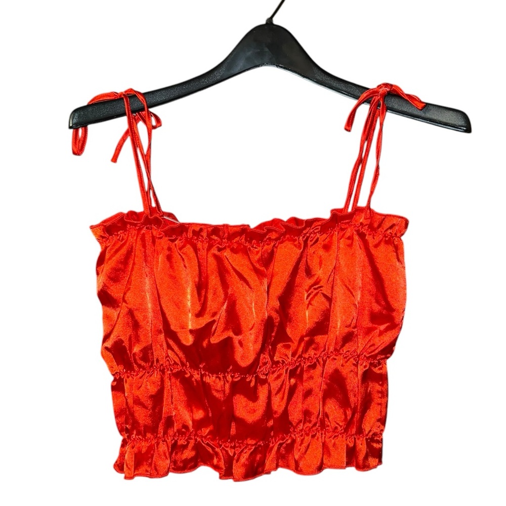 Zaful Scarlet Red Tank Top Women’s Medium